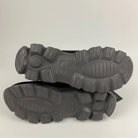 UGG Palomar Black Waterproof Suede Snow Ankle Boots size 8.5 - Picture 7 of 9